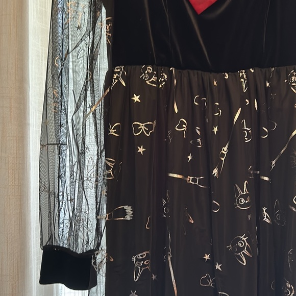 Studio ghibili kikis delivery service mesh velvet hot topic dress - Picture 3 of 6